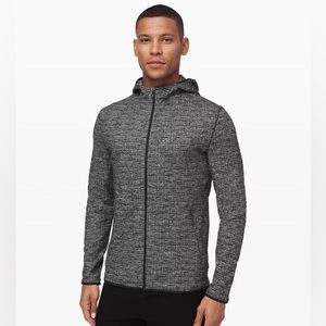 Lululemon Surge Warm Full Zip sz L black/grey